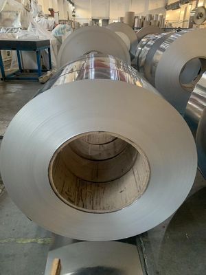 SUS 304L Cold Rolled Mirror Plat Strip Stainless Steel Coil 0.16*147.5mm